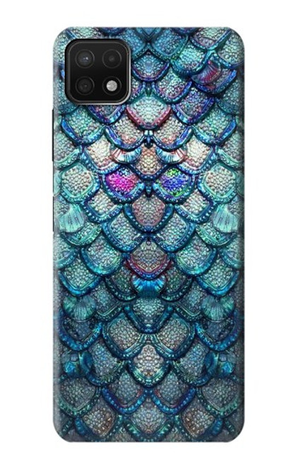 S3809 Écaille de poisson sirène Etui Coque Housse pour Samsung Galaxy A22 5G