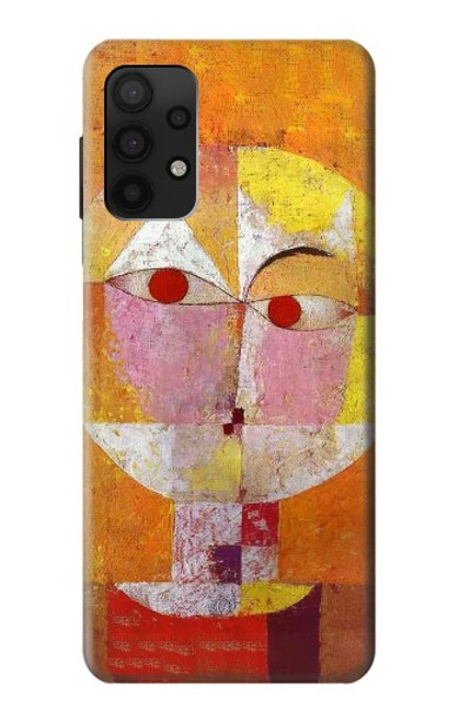 S3811 Paul Klee Senecio Homme Tête Etui Coque Housse pour Samsung Galaxy A32 4G