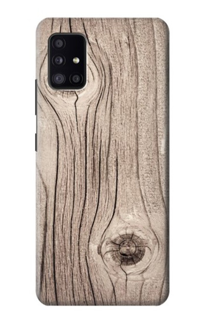 S3822 Graphique de la texture du bois imprimé Etui Coque Housse pour Samsung Galaxy A41