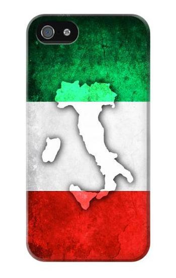 S2338 Italy Flag Etui Coque Housse pour iPhone 5 5S SE