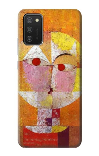 S3811 Paul Klee Senecio Homme Tête Etui Coque Housse pour Samsung Galaxy A03S