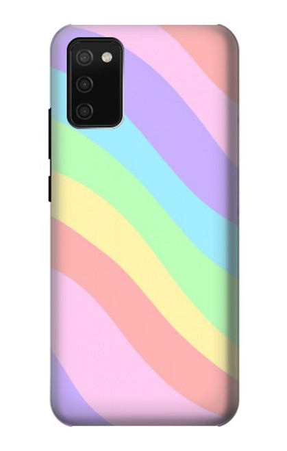 S3810 Vague d'été licorne pastel Etui Coque Housse pour Samsung Galaxy A02s, Galaxy M02s