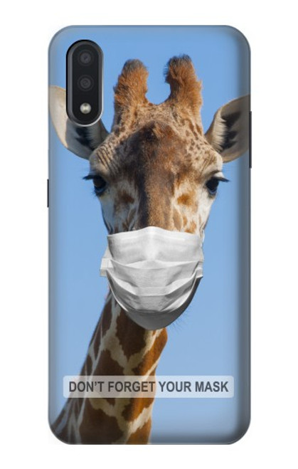 S3806 Girafe Nouvelle Normale Etui Coque Housse pour Samsung Galaxy A01