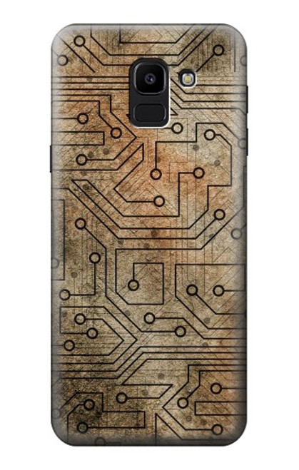 S3812 Conception d'impression PCB Etui Coque Housse pour Samsung Galaxy J6 (2018)