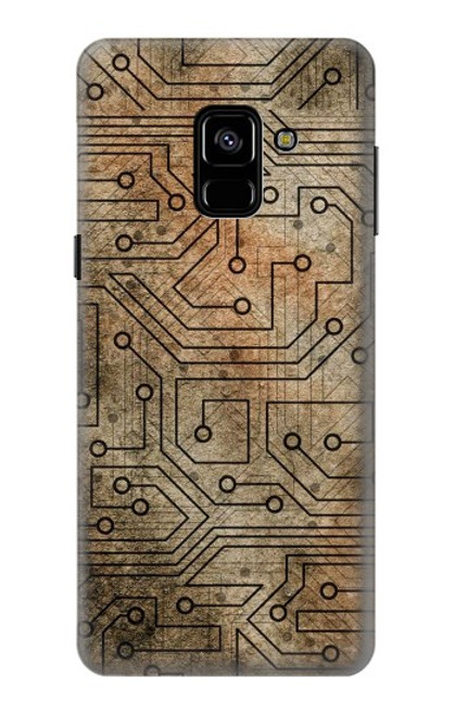 S3812 Conception d'impression PCB Etui Coque Housse pour Samsung Galaxy A8 (2018)