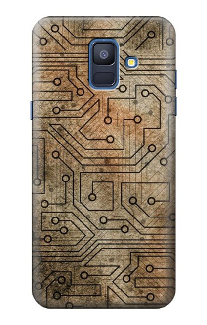 S3812 Conception d'impression PCB Etui Coque Housse pour Samsung Galaxy A6 (2018)