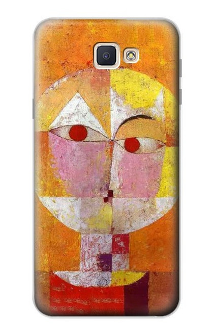 S3811 Paul Klee Senecio Homme Tête Etui Coque Housse pour Samsung Galaxy J7 Prime (SM-G610F)