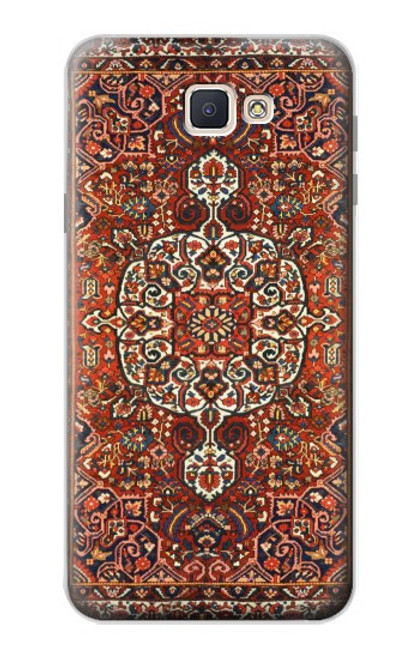 S3813 Motif de tapis persan Etui Coque Housse pour Samsung Galaxy J7 Prime (SM-G610F)