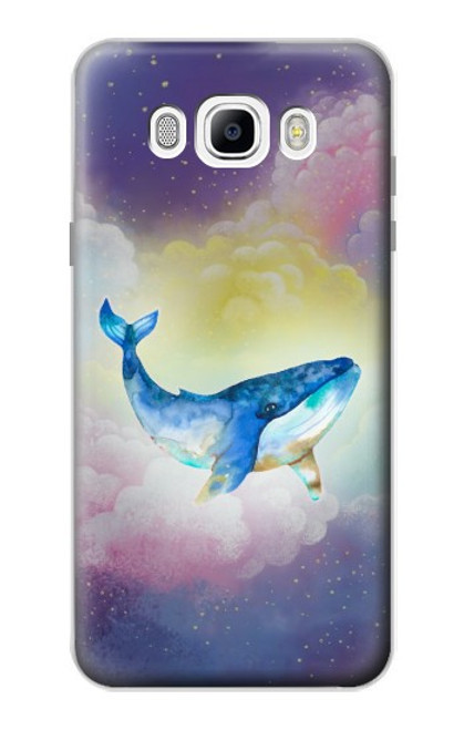 S3802 Rêve Baleine Pastel Fantaisie Etui Coque Housse pour Samsung Galaxy J7 (2016)