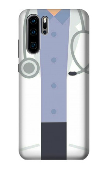 S3801 Costume de docteur Etui Coque Housse pour Huawei P30 Pro
