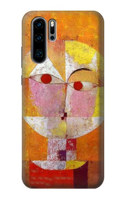 S3811 Paul Klee Senecio Homme Tête Etui Coque Housse pour Huawei P30 Pro