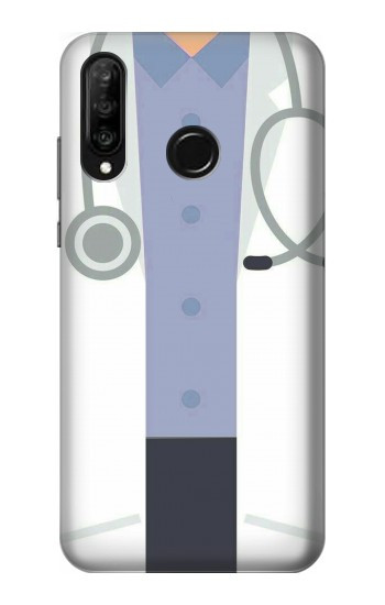S3801 Costume de docteur Etui Coque Housse pour Huawei P30 lite