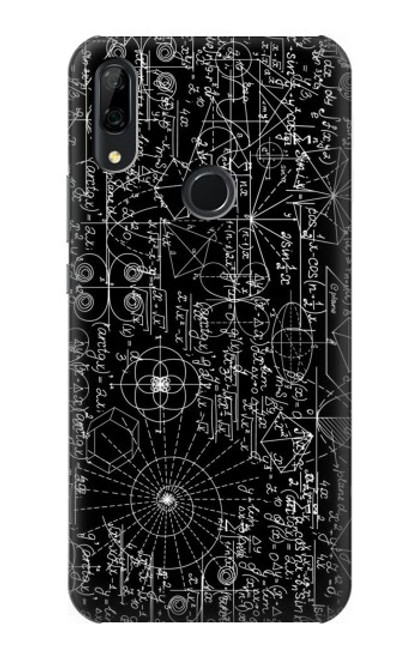 S3808 Tableau noir de mathématiques Etui Coque Housse pour Huawei P Smart Z, Y9 Prime 2019