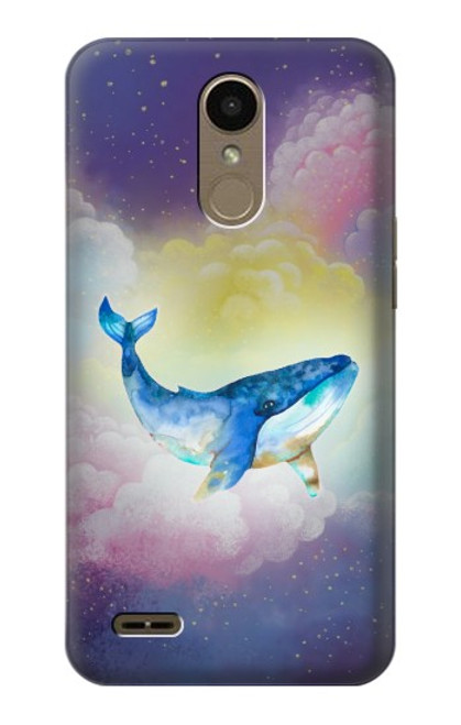 S3802 Rêve Baleine Pastel Fantaisie Etui Coque Housse pour LG K10 (2018), LG K30