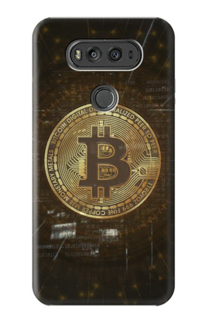 S3798 Crypto-monnaie Bitcoin Etui Coque Housse pour LG V20