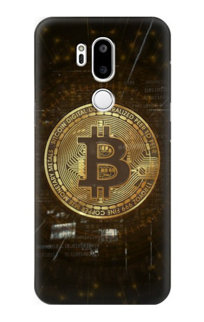 S3798 Crypto-monnaie Bitcoin Etui Coque Housse pour LG G7 ThinQ