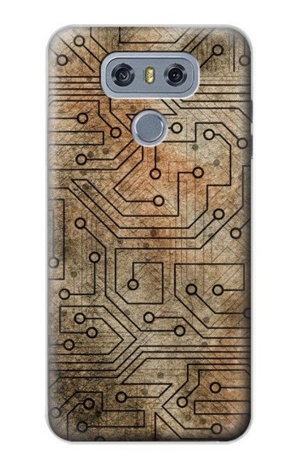 S3812 Conception d'impression PCB Etui Coque Housse pour LG G6