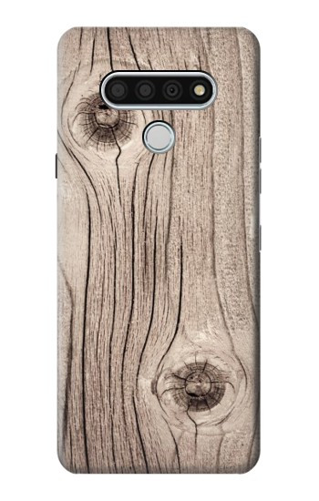 S3822 Graphique de la texture du bois imprimé Etui Coque Housse pour LG Stylo 6