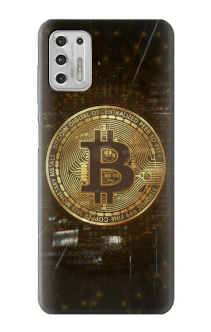 S3798 Crypto-monnaie Bitcoin Etui Coque Housse pour Motorola Moto G Stylus (2021)