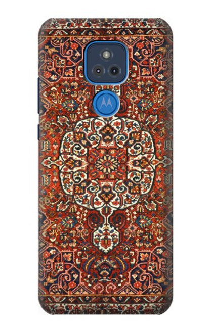 S3813 Motif de tapis persan Etui Coque Housse pour Motorola Moto G Play (2021)