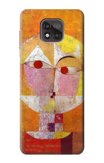 S3811 Paul Klee Senecio Homme Tête Etui Coque Housse pour Motorola Moto G Power (2021)