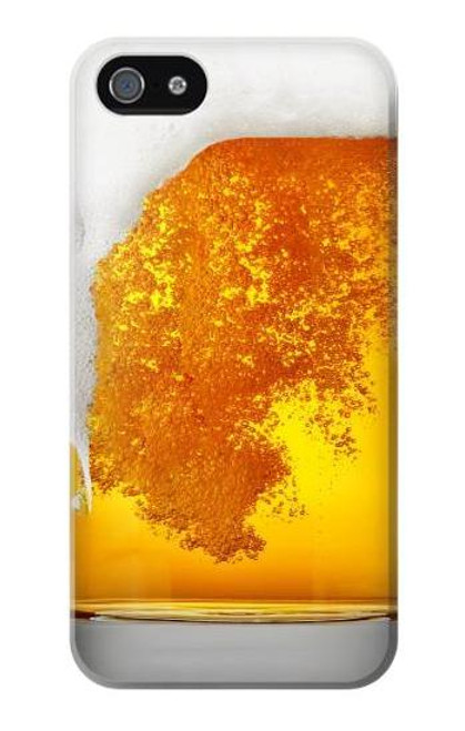S2391 Beer Glass Etui Coque Housse pour iPhone 5 5S SE