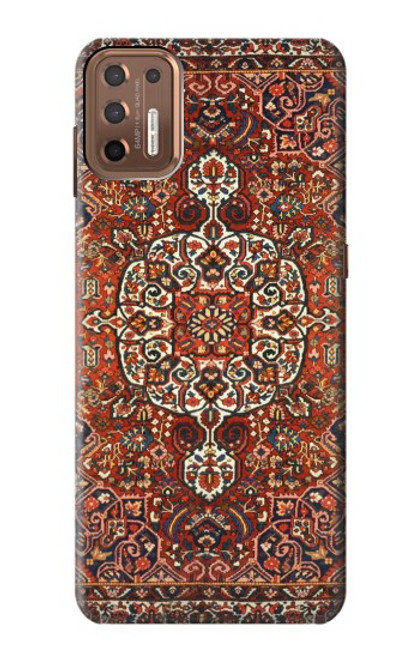 S3813 Motif de tapis persan Etui Coque Housse pour Motorola Moto G9 Plus