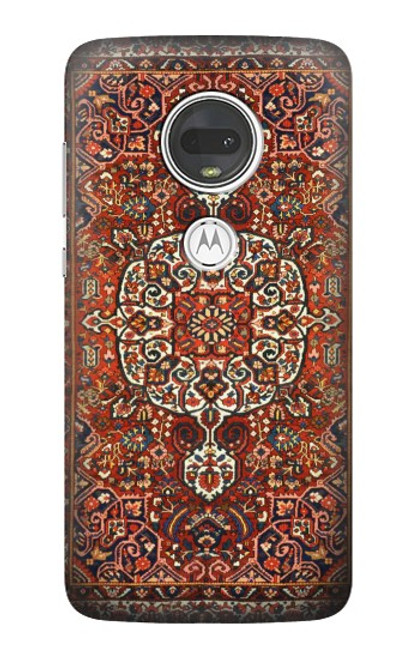 S3813 Motif de tapis persan Etui Coque Housse pour Motorola Moto G7, Moto G7 Plus