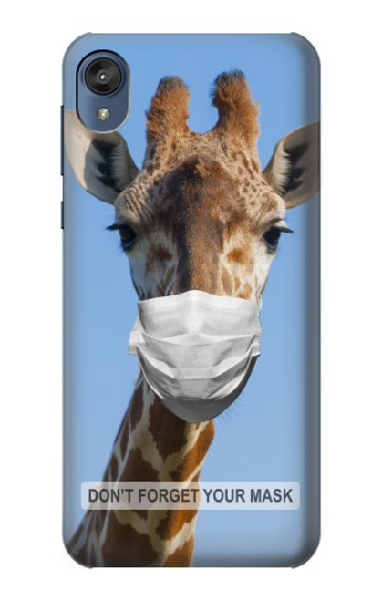 S3806 Girafe Nouvelle Normale Etui Coque Housse pour Motorola Moto E6, Moto E (6th Gen)