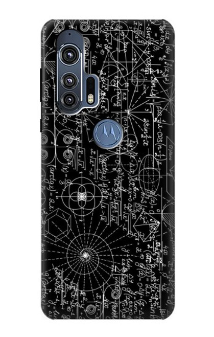 S3808 Tableau noir de mathématiques Etui Coque Housse pour Motorola Edge+