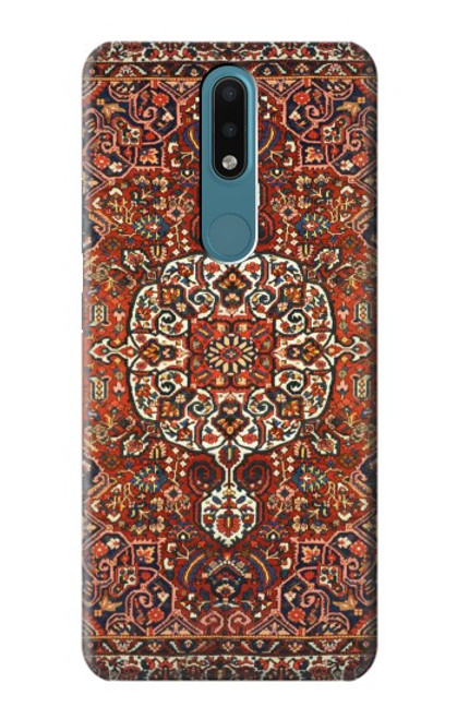 S3813 Motif de tapis persan Etui Coque Housse pour Nokia 2.4