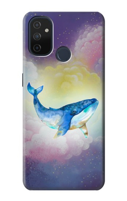 S3802 Rêve Baleine Pastel Fantaisie Etui Coque Housse pour OnePlus Nord N100