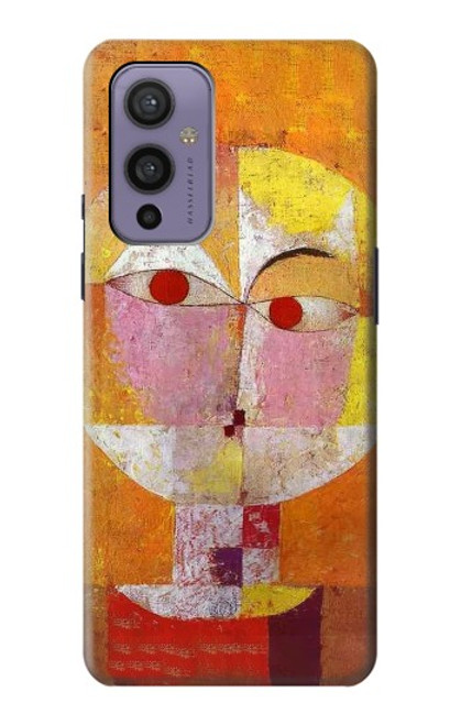 S3811 Paul Klee Senecio Homme Tête Etui Coque Housse pour OnePlus 9