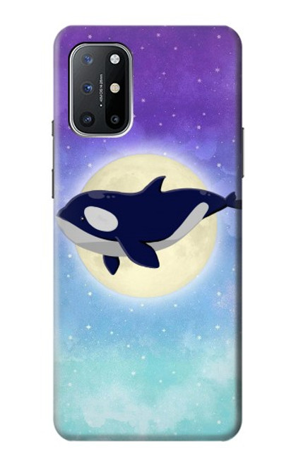 S3807 Killer Whale Orca Lune Pastel Fantaisie Etui Coque Housse pour OnePlus 8T