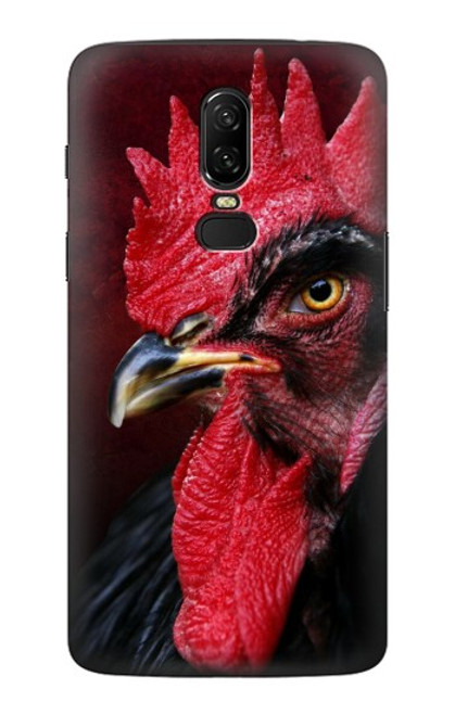 S3797 Poulet Coq Etui Coque Housse pour OnePlus 6