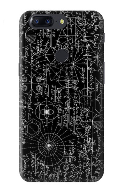 S3808 Tableau noir de mathématiques Etui Coque Housse pour OnePlus 5T