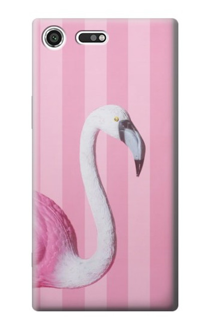 S3805 Flamant Rose Pastel Etui Coque Housse pour Sony Xperia XZ Premium