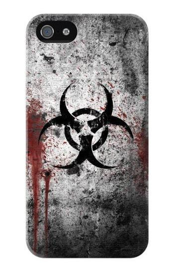 S2440 Biohazards Biological Hazard Etui Coque Housse pour iPhone 5 5S SE