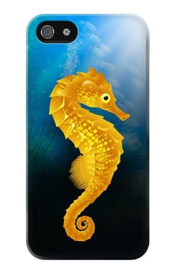 S2444 Seahorse Underwater World Etui Coque Housse pour iPhone 5 5S SE
