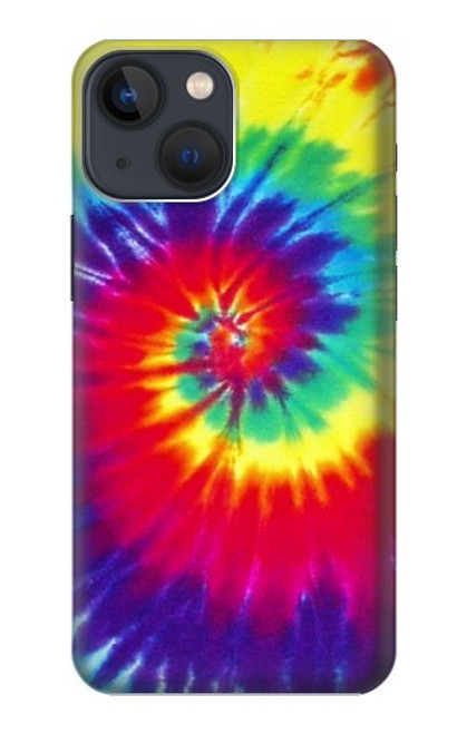 S2884 Tie Dye Swirl couleur Etui Coque Housse pour iPhone 13 mini