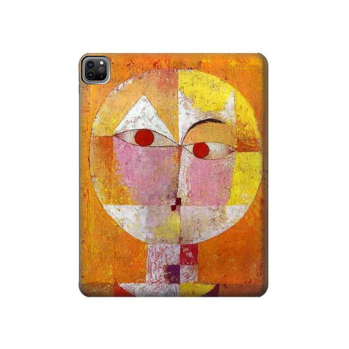 S3811 Paul Klee Senecio Homme Tête Etui Coque Housse pour iPad Pro 12.9 (2022, 2021, 2020, 2018), Air 13 (2024)