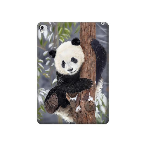 S3793 Peinture de neige mignon bébé panda Etui Coque Housse pour iPad Pro 12.9 (2015,2017)