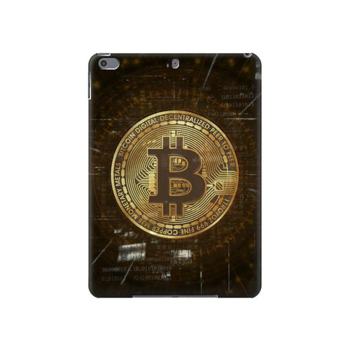 S3798 Crypto-monnaie Bitcoin Etui Coque Housse pour iPad Pro 10.5, iPad Air (2019, 3rd)