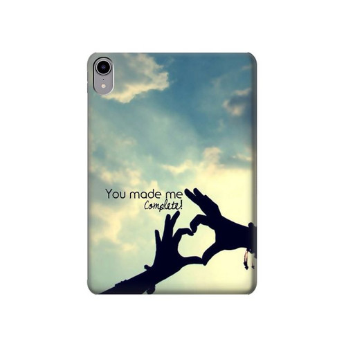 S2640 Vous avez fait de moi l'amour complet Etui Coque Housse pour iPad mini 6 7, iPad mini (2021,2024)