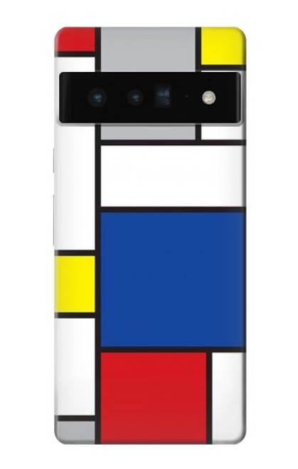 S3536 Art moderne Etui Coque Housse pour Google Pixel 6 Pro