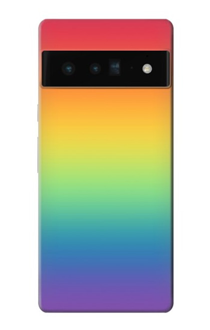 S3698 Drapeau de fierté LGBT Etui Coque Housse pour Google Pixel 6 Pro