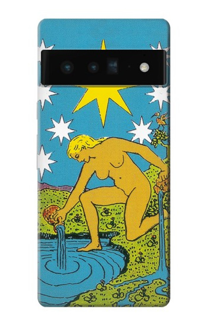 S3744 Carte de tarot l'étoile Etui Coque Housse pour Google Pixel 6 Pro