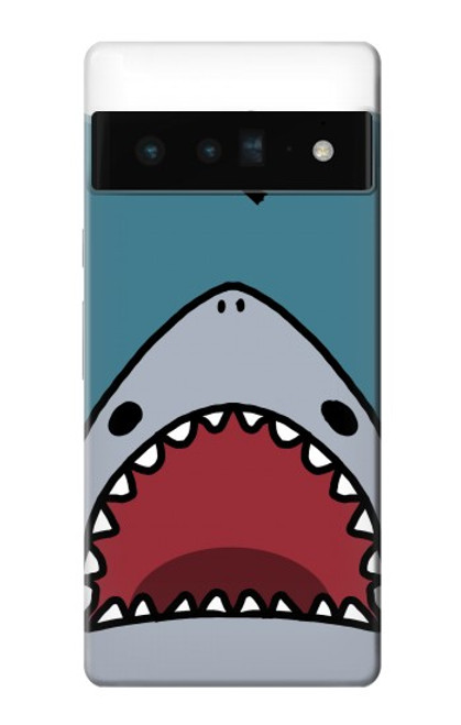 S3825 Plongée en mer de requin de dessin animé Etui Coque Housse pour Google Pixel 6 Pro