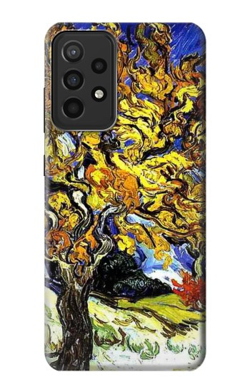 S0902 Mûrier Van Gogh Etui Coque Housse pour Samsung Galaxy A52s 5G