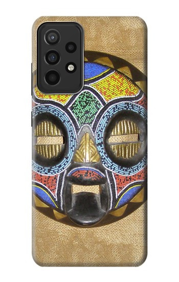 S0965 Masque africain Baluba Etui Coque Housse pour Samsung Galaxy A52s 5G